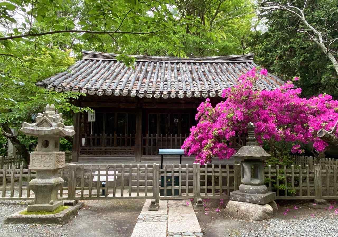 This is what Gwanwoldong Shrine, which was used as a place of prayer with the statue of Gwanseeum-bosal, or Avalokitesvara, the bodhisattva of compassion and mercy, looked like in Kamakura, Japan, before it was disassembled last year.  (Korea Heritage Service)