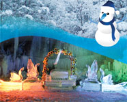 Ice Sculpture Exhibition in Geumwon Mountain