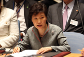 President Park stresses anti-terrorism efforts, quality education