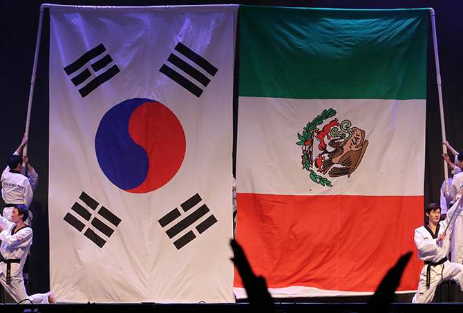 Korea, Mexico become one through sports, the arts