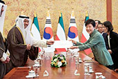 Korea, Kuwait work together on win-win growth: president