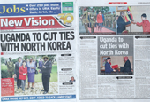 Media focuses on Ugandan decision to cut NK ties