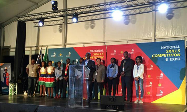 Namibia holds 1st nationwide vocational skills competition