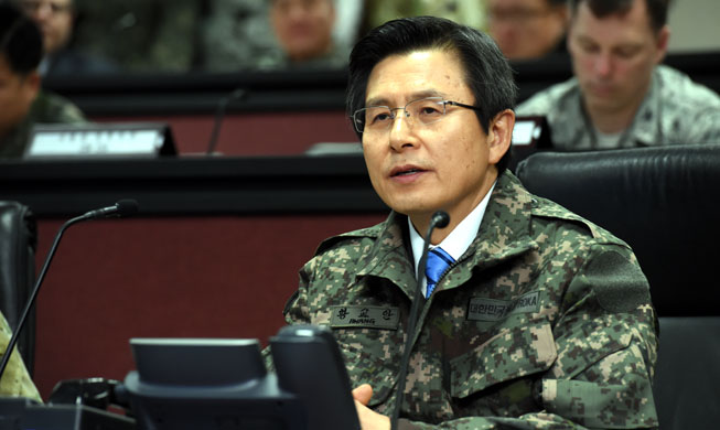 Acting president visits Korea-U.S. alliance command