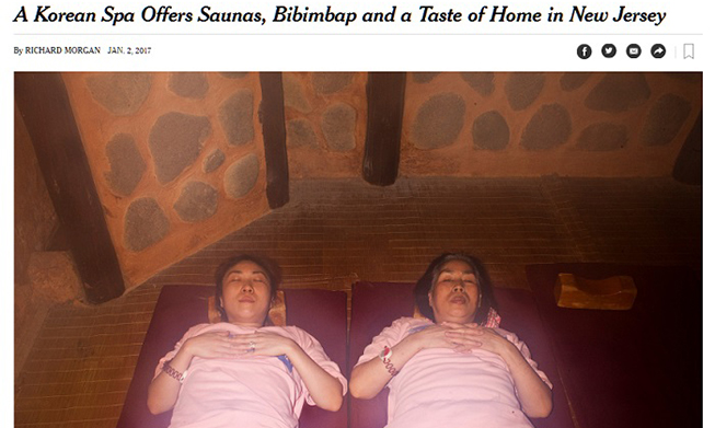 Korean saunas booming in US: NYT