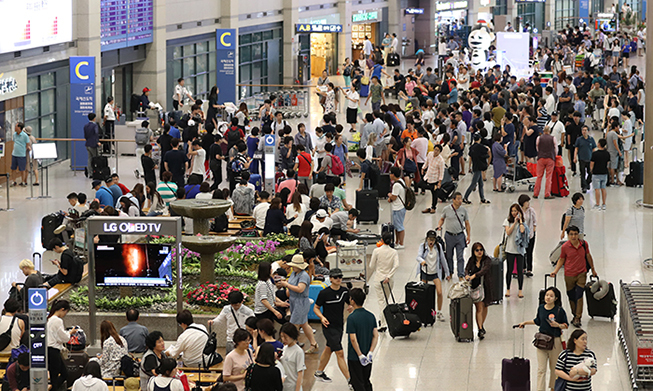 Taiwan third-largest source of tourists to Korea