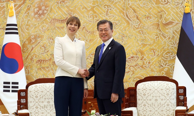 Korea-Estonia summit to help launch peace through Olympics