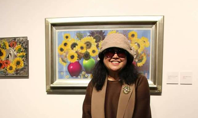 Korean flower artist holds exhibition in Philippines