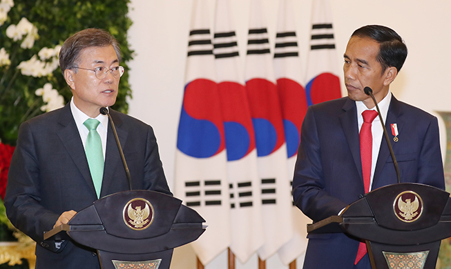 Korea, Indonesia to hold summit on Sept. 10