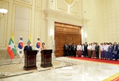 Opening Remarks by President Moon Jae-in at Joint Press Conference Following Republic of Korea-Republic of the Union of Myanmar Summit