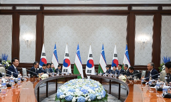 Remarks by President Yoon Suk Yeol at the Korea-Uzbekistan Expanded Summit