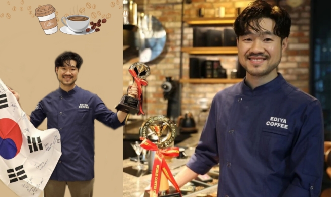 Barista wins world title using traditional fermentation starter