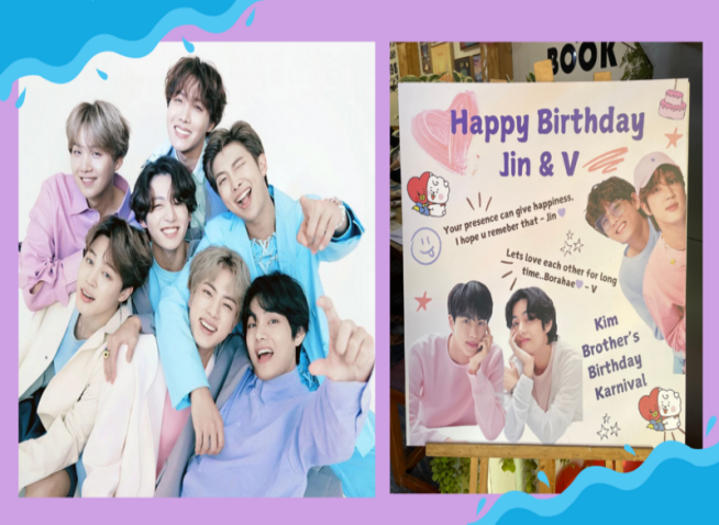 K-pop fans in India mark 2 BTS members' birthdays at cafe