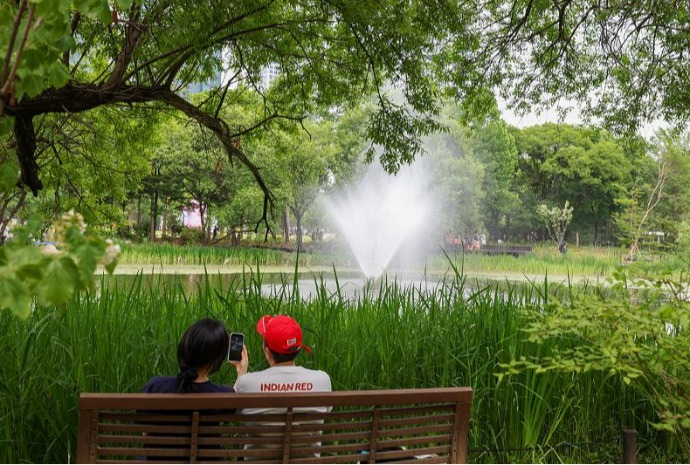Green oasis in capital