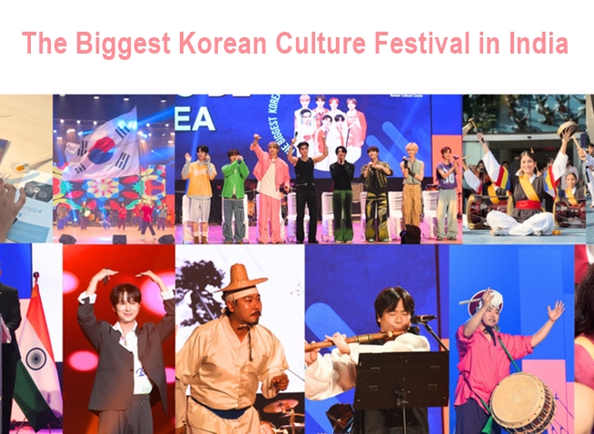 KCC in India hosts Rang De Korea, country's top Hallyu event