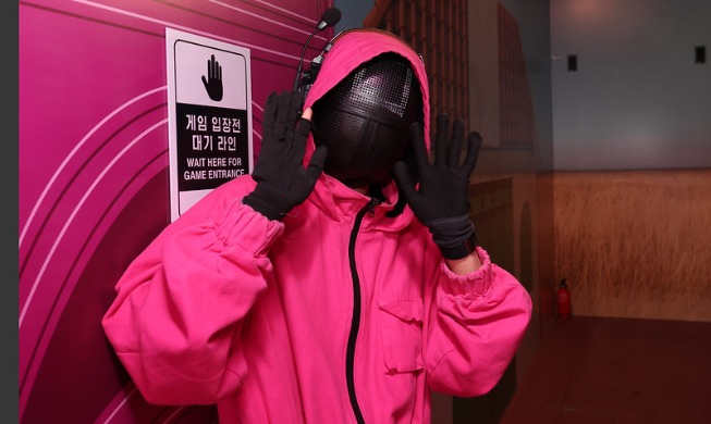 Interactive attraction offers chance to play 'Squid Game'