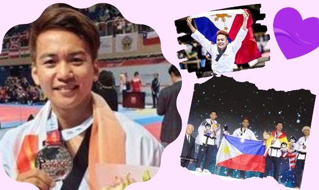 Philippine world champ shares his journey with taekwondo