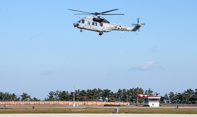 [Korea in photos] Marines aircraft wing revived after 48 years