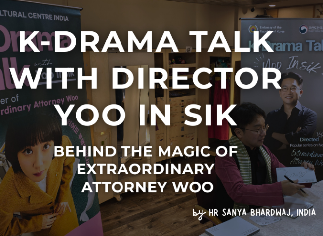 'Extraordinary Attorney Woo' director Yoo holds Q&A in India