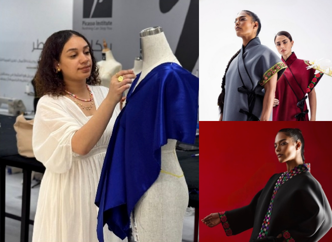 Sudanese fashion designer blends Hanbok with Arab styles