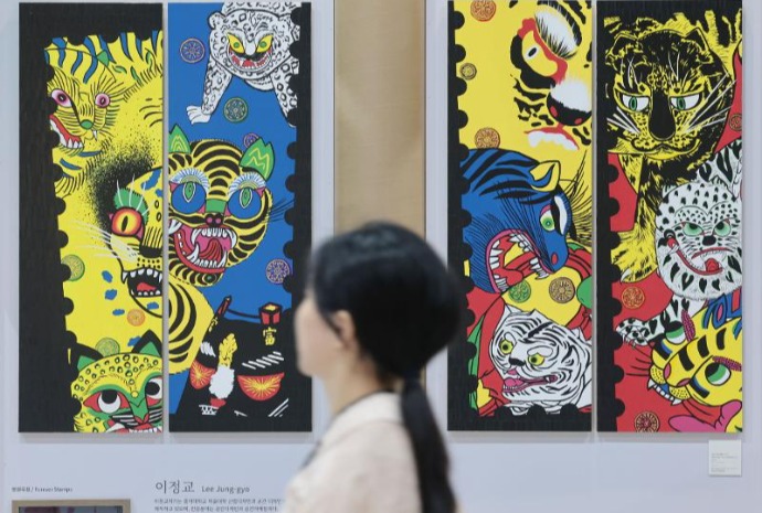 World stamps in one place