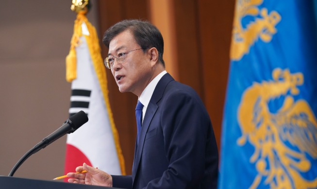 President Moon's speeches, words published for 3rd year