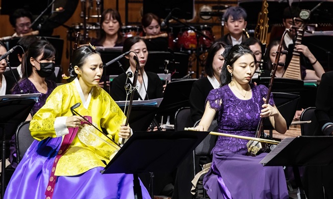 Traditional orchestra, Taiwan troupe hold joint concert in Seoul