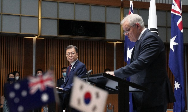 Korea to upgrade Australia ties to 'comprehensive strategic partnership'