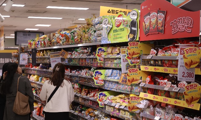 Snack exports this year expected to break KRW 1T mark